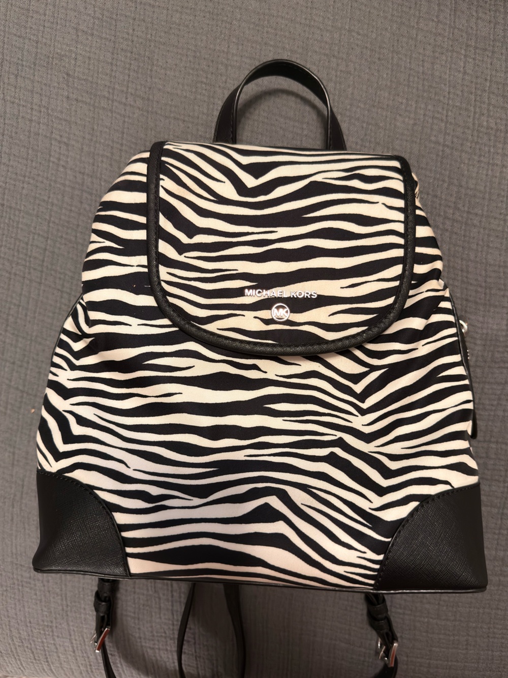 Michael Kors Zebra Backpack